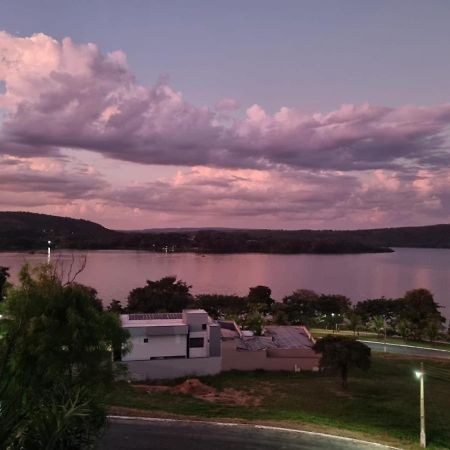 Enseada Nautico Apart Flat I Vista Para O Lago Corumba Caldas Novas Luaran gambar